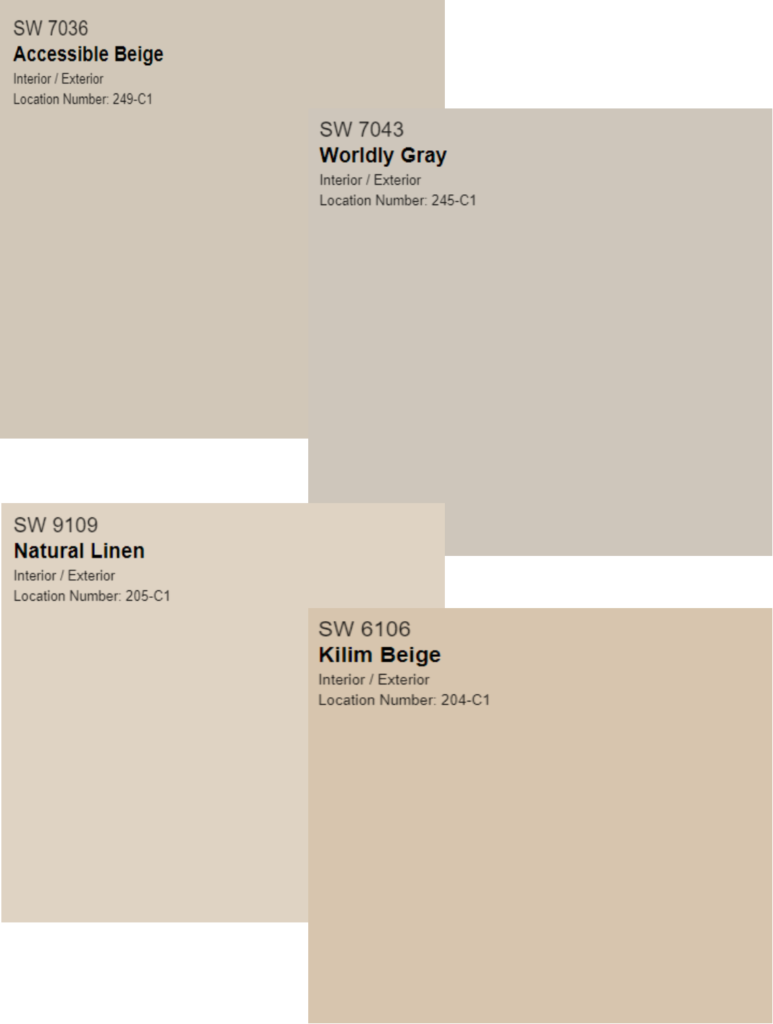 Color Your World 5803 Sand Beige Precisely Matched For Paint and