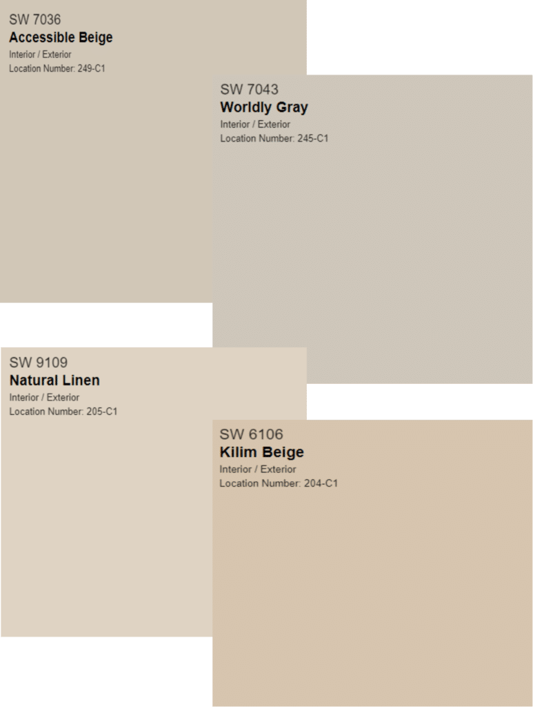 Color Your World 5803 Sand Beige Precisely Matched For Paint and